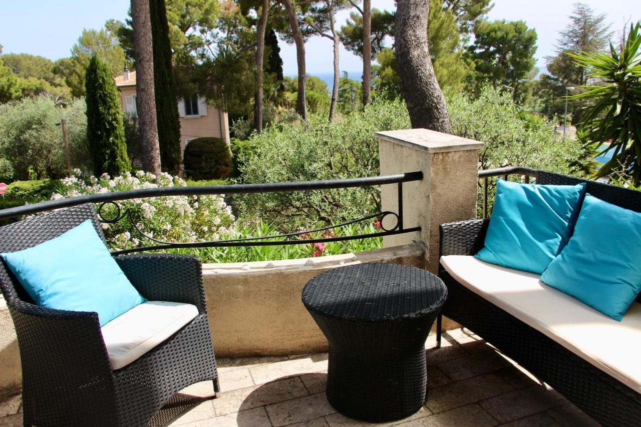 Sea View Villa - Antibes - Beach - Pool - Art Deco Bagian luar foto