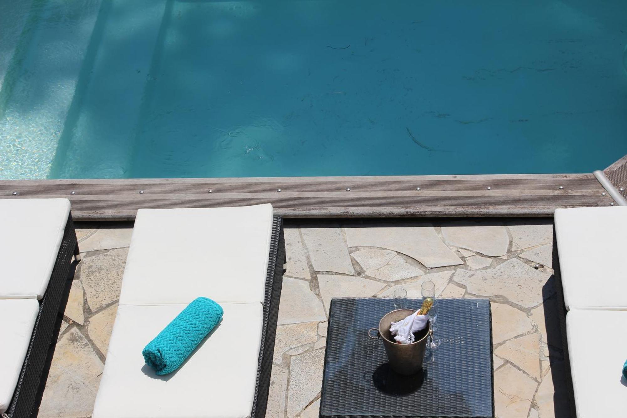 Sea View Villa - Antibes - Beach - Pool - Art Deco Bagian luar foto